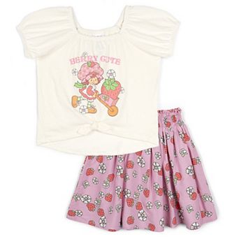 Strawberry Shortcake 2 pc Tee and Skirt Set