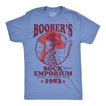 Mens Funny Boobers Sock Emporium T Shirt Jim Henson's Fraggle Rock Tee For Men