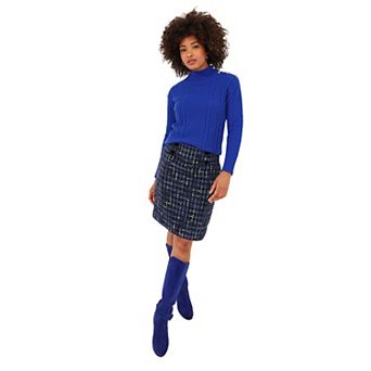 Joe Browns Women's Plus Size Tweed Pencil Skirt