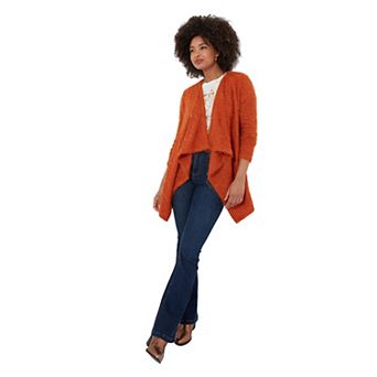 Joe Browns Women's Plus Size Fuzzy Cascade Cardigan