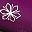 Dark Berry Snowflake
