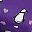 Plum Burst Penguins