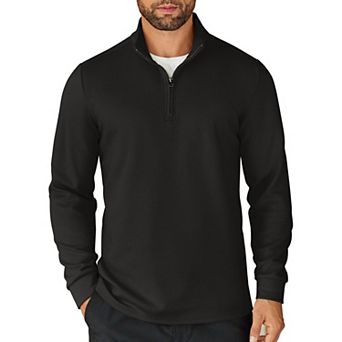 COOFANDY Men's 1/4 Zip Up Pullover Lightweight Mock Neck Sweatshirt Casual Long Sleeve Polo Shirt