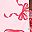 Pink Red Bow