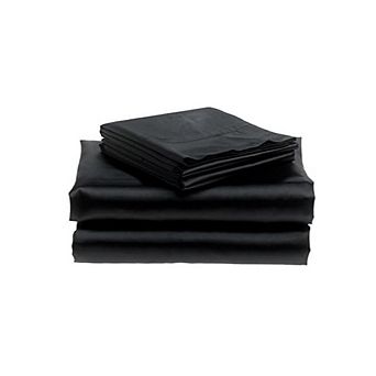 Satin Sheets Queen Size, 4 pc Silky Bedding Set, 15" Deep Pocket with Elastic Straps