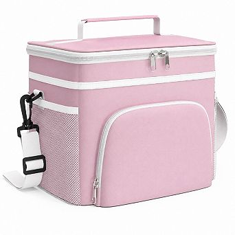 Insulated Lunch Bag Leak Proof 3 Layer Insulation Large Capacity Adjustable Strap Work Picnic Travel