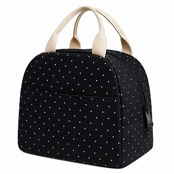 Upgraded Canvas Reusable Lunch Tote Bag For Women Work School