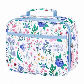 Insulated Reusable Kids Lunch Bag Water Resistant Roomy Easy Clean