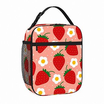 Cute Insulated Lunch Bag Reusable Waterproof Lightweight Large Capacity For School Work Picnic