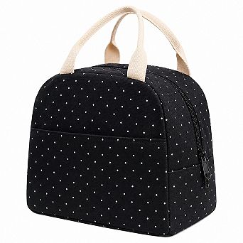 Upgraded Canvas Reusable Lunch Tote Bag For Women Work School Picnic