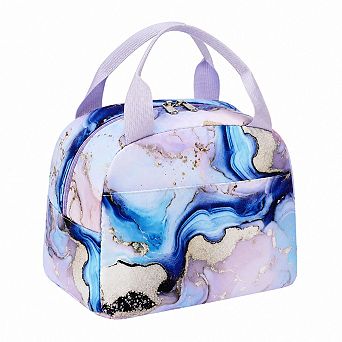 Cute Insulated Lunch Bag Large Capacity Reusable Tote for Work Picnic Travel