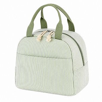 Cute Insulated Lunch Bag Large Capacity Reusable Tote for Work Picnic Travel
