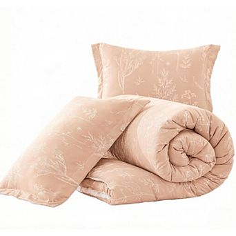 Full Size Comforter Set-Full Comforter Set,3 pc Floral Bedding Sets,1 Comforter,2 Pillow Shams