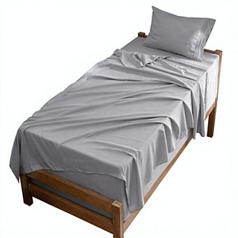 Twin XL Sheet Sets, Dorm Bedding,Breathable Extra Long Twin Sheets Pillowcases, Moisture Wicking