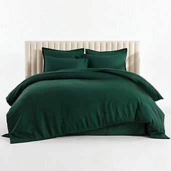 King Size Comforter Set Dark Emerald Green - 7 pc Bed in a Bag King Bedding Comforter Sets