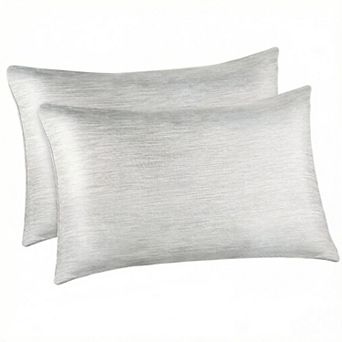 2 Pack Cooling Pillow Cases for Hot Sleepers, Double-Sided, Hidden Zipper Cold Pillow Cover, 20x26
