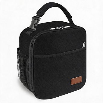 Small Portable Reusable Lunch Tote Bag Insulated Lunch Box for Men Women Work Picnic