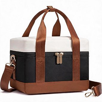 Reusable Insulated Lunch Bag Large Capacity Leakproof Cooler Tote for Work Office Outdoor Use