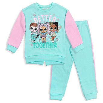 L.O.L. Surprise! 2 pc Fleece Sweatshirt and Pants Set