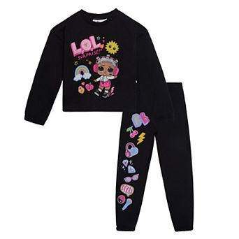 L.O.L. Surprise! 2 pc Fleece Sweatshirt and Pants Set