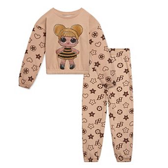 L.O.L. Surprise! 2 pc Fleece Sweatshirt and Pants Set