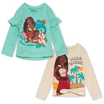 Disney's Moana 2-Pack Long Sleeve T-Shirts