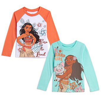 Disney Moana 2-Pack Long Sleeve T-Shirts
