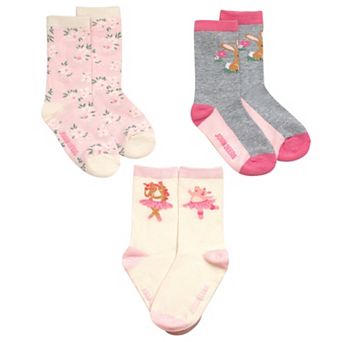John Deere Non-Slip Grip Crew Socks Set