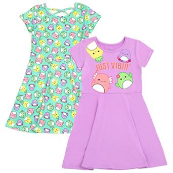 Squishmallows 2 pc Skater Dress Set
