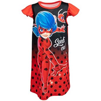 Miraculous Ladybug Pajama Nightgown