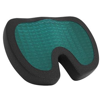 Gel Memory Foam Office Chair Cushion Non-slip Ergonomic Support for Long Sitting
