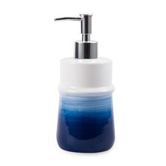 Ceramic Soap Dispenser 12oz Refillable Hand Pump Kitchen Bathroom Dish Soap Lotion Rust Proof