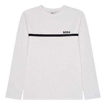 Boss Childrens/Kids Logo Long-Sleeved T-Shirt
