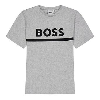 Boss Childrens/Kids Large Logo T-Shirt