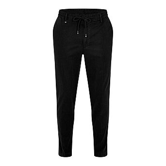 Boss Mens Cotton Blend Slim Trousers
