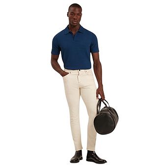 Ted Baker Mens Textured Collared Polo Shirt