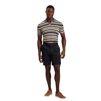 Ted Baker Mens ed Linen Blend Short-Sleeved Polo Shirt