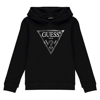 Guess Childrens/Kids Logo Cotton Hoodie