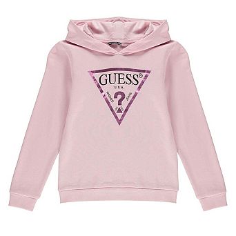 Guess Childrens/Kids Logo Cotton Hoodie