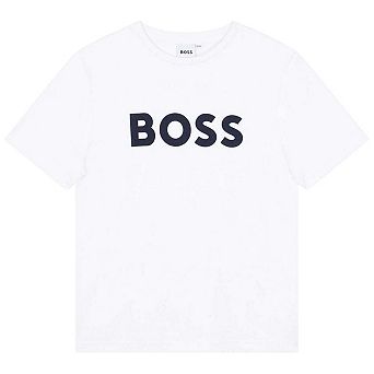 Boss Childrens/Kids Large Logo T-Shirt