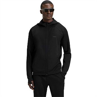 Boss Mens Active Workout Full Zip Hoodie