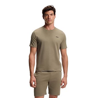 Boss Mens Waffle Knit T-Shirt