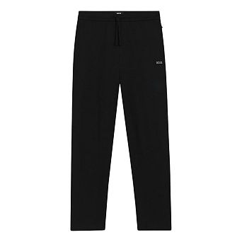 Boss Mens Waffle Logo Joggers