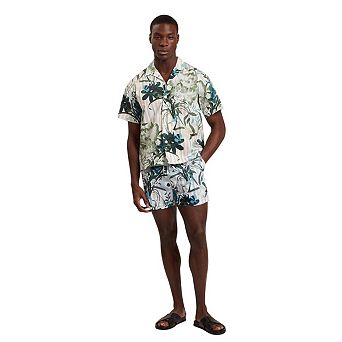 Ted Baker Mens Floral Relaxed Fit Shirt