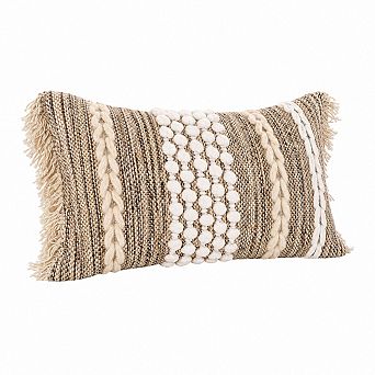 Bohemian Moroccan Tufted Tassel Throw Pillow Covers Farmhouse Home Decor