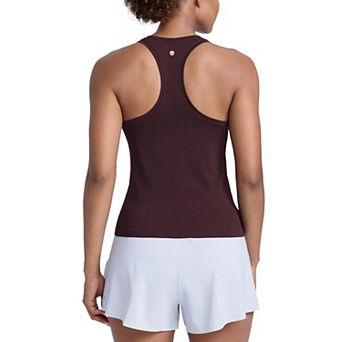 Women Seamless Racerback Workout Tank Tops Slim Fit Breathable Moisture Wicking
