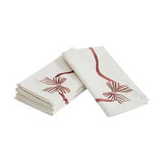 Avanti Heirloom Noel 4 pc Napkin Set