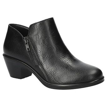 Easy Street Arbor Women's Ankle Booties With Zipper Detail