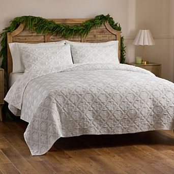 St. Nicholas Square® Matelasse Quilt Set with Shams