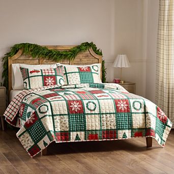 St. Nicholas Square® Holiday Quilt Set with Shams